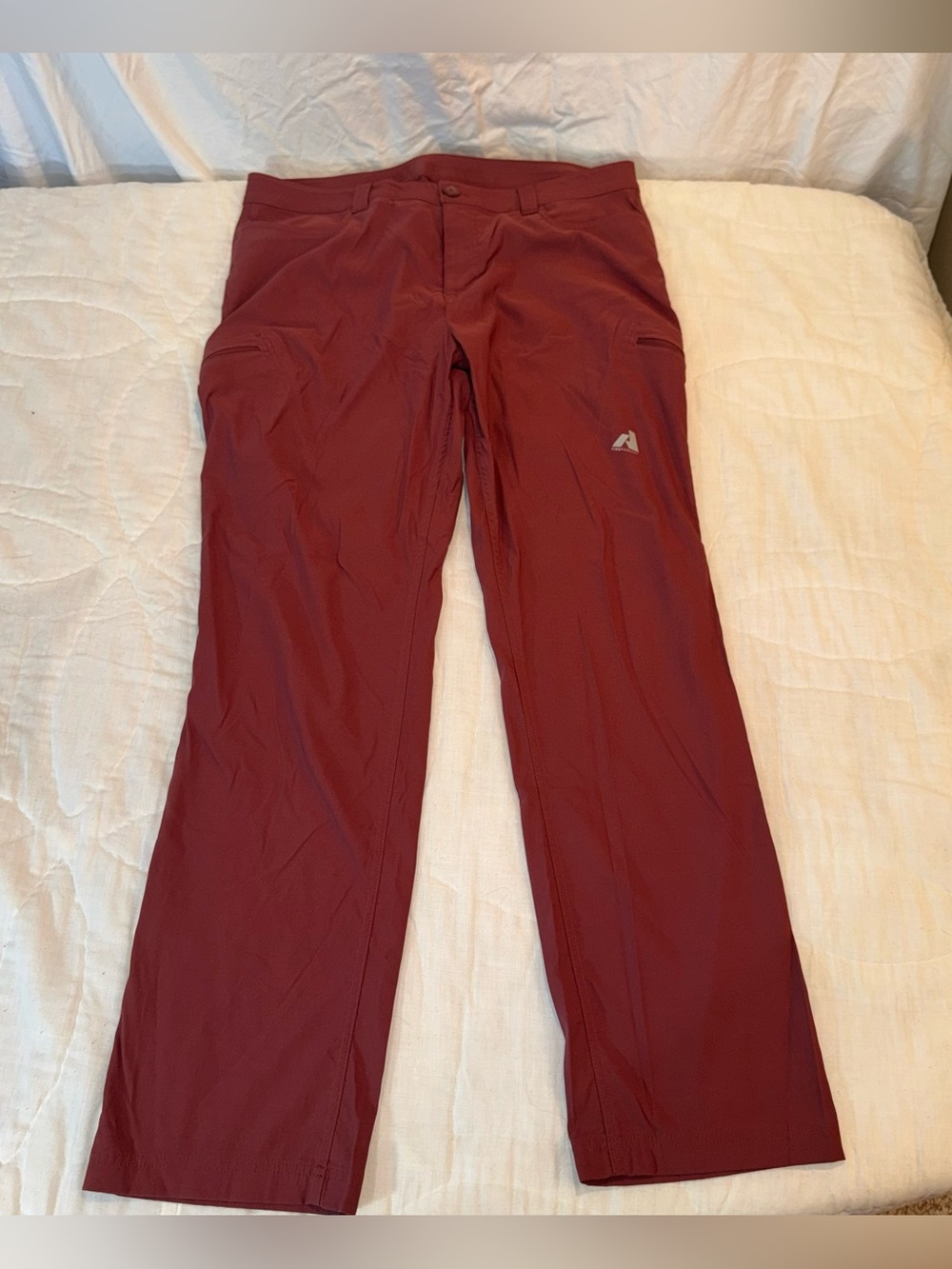 Eddie Bauer Women’s Burgundy Outdoor Hiking Pants Size 16